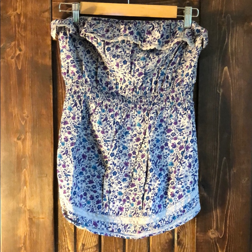 Garden Party Strapless Top